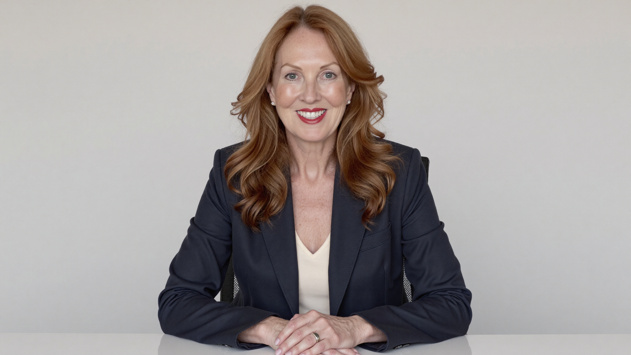 Digital-presenter portrait supplied for the TalkingHead.Solutions project